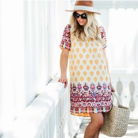 Anthropologie by Tanvi Kedia Narcisa Caltha Swing Dress XS - Picture 4 of 16